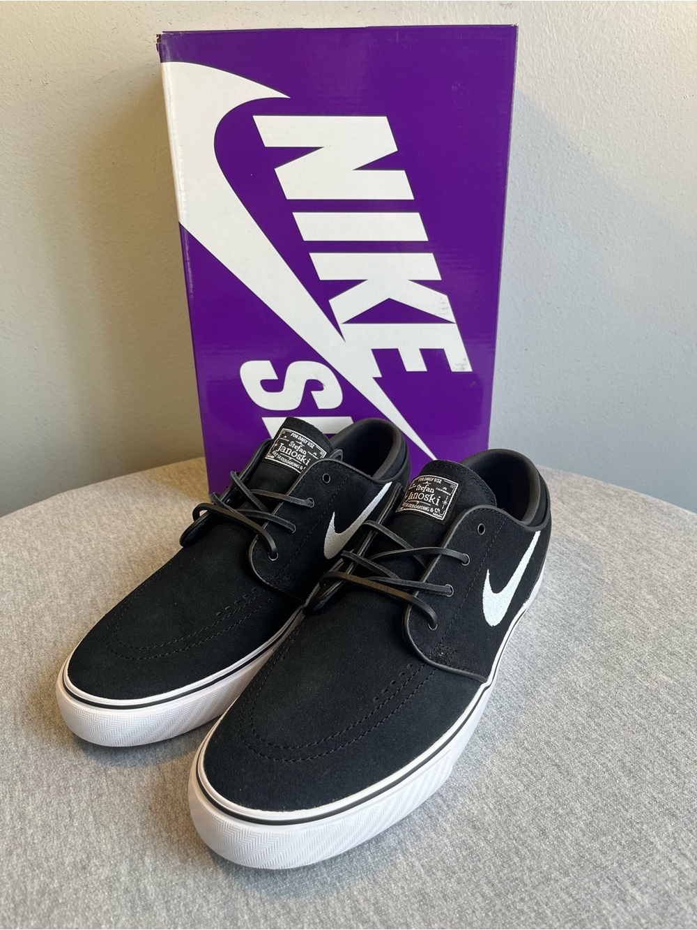 Nike SB Zoom Stefan Janoski OG+ Summit Black White Men’s Shoe Size 11 FD6757-001 - Picture 9 of 12